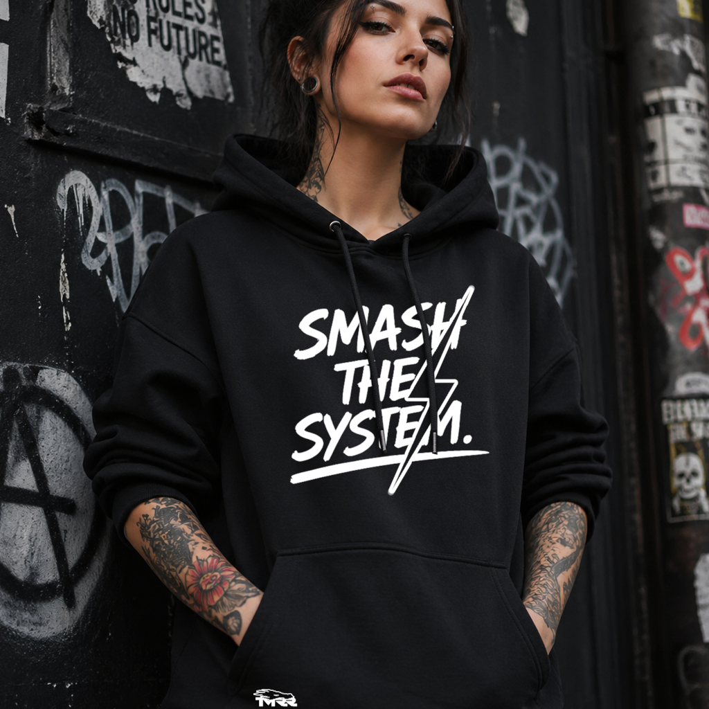 Hoodie Smash The System femme