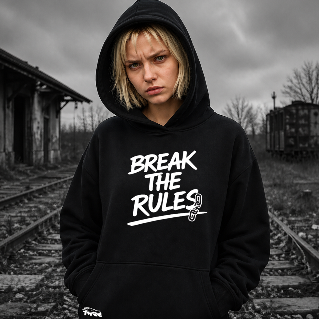 Hoodie Break The Rules femme